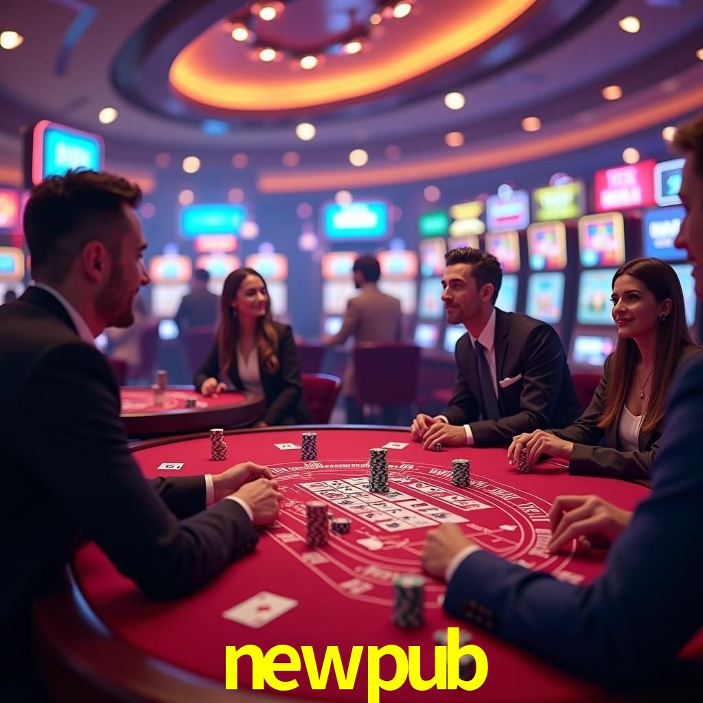 Roda da fortuna na newpub